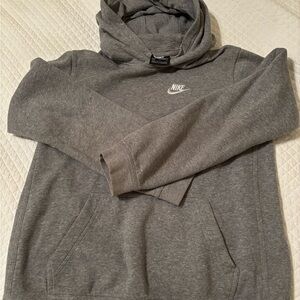 Boys Nike grey hoodie size XL(I am also selling matching sweatpants separately)